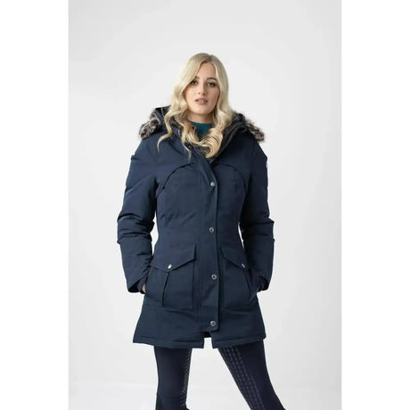 LeMieux Storm Coat Navy 6 Navy Outdoor Coats & Jackets Barnstaple Equestrian Supplies