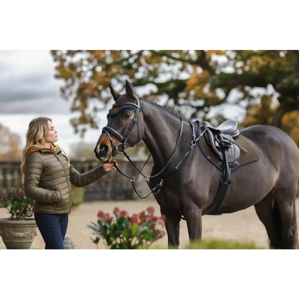 Lemieux Suede Close Contact Square Alpine - Saddle Pads & Numnahs