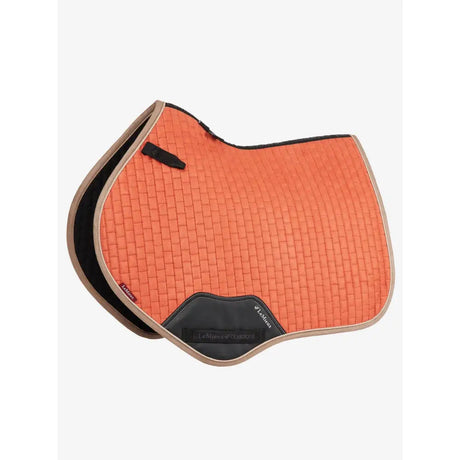 Lemieux Suede Close Contact Square Apricot Small/Medium Saddle Pads