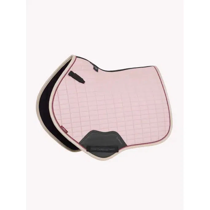 Lemieux Suede Close Contact Square Blossom Blossom Small/Medium Saddle Pads