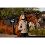 Lemieux Suede Close Contact Square Cinder Small/Medium Cinder Saddle Pads
