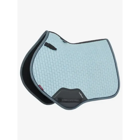 Lemieux Suede Close Contact Square Glacier Small/Medium Glacier Saddle Pads