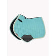 Lemieux Suede Close Contact Square Lagoon Lagoon Large Saddle Pads