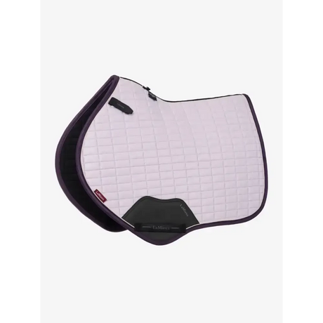 Lemieux Suede Close Contact Square Lilac Lilac Small/Medium Saddle Pads