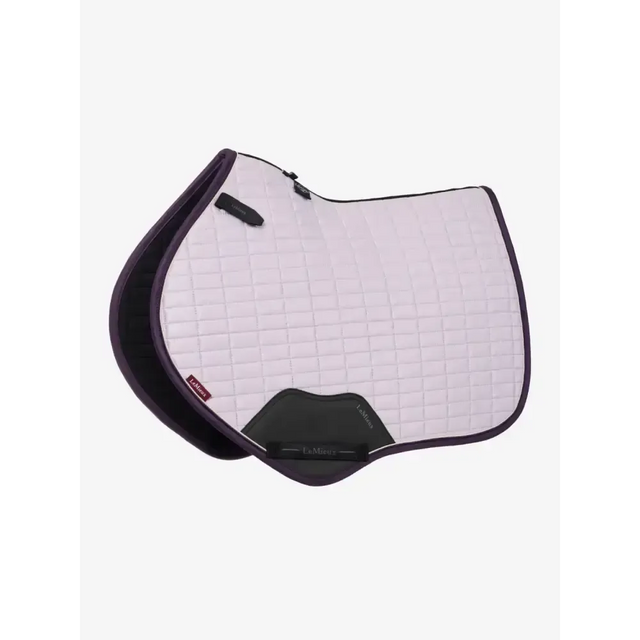 Lemieux Suede Close Contact Square Lilac Lilac Small/Medium Saddle Pads