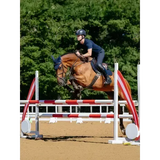 LeMieux Suede Close Contact Square Navy Navy Small/Medium Saddle Pads