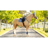 Lemieux Suede Close Contact Square Powder Blue Powder Blue Small/Medium Saddle Pads