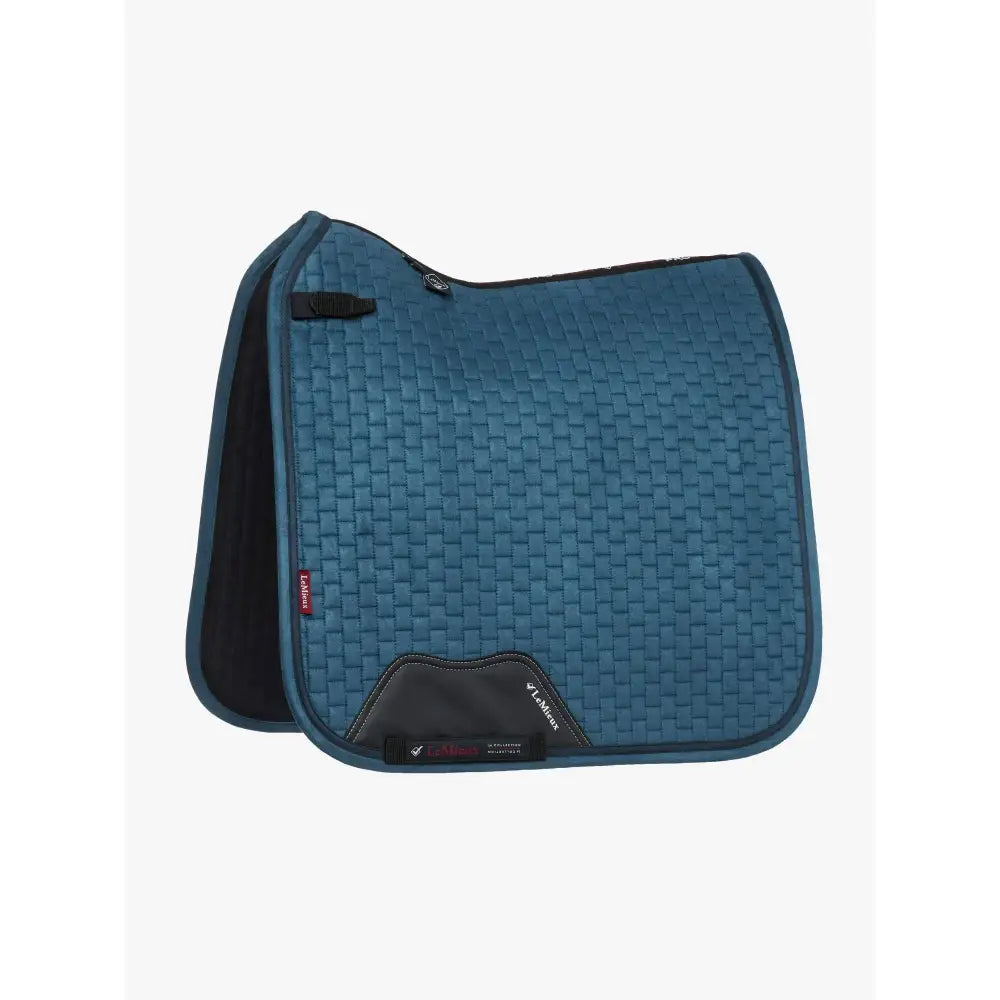 LeMieux Suede Dressage Square Atlantic Atlantic S/M Saddle Pads & Numnahs Barnstaple Equestrian Supplies