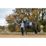 Lemieux Suede Dressage Square Glacier Small/Medium Glacier Dressage Saddle Pads