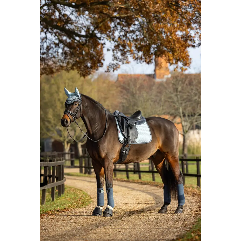 Lemieux Suede Dressage Square Glacier - Saddle Pads & Numnahs