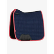 Lemieux Suede Dressage Square Navy/Cranberry Navy/Cranberry Small/Medium Dressage Saddle Pads