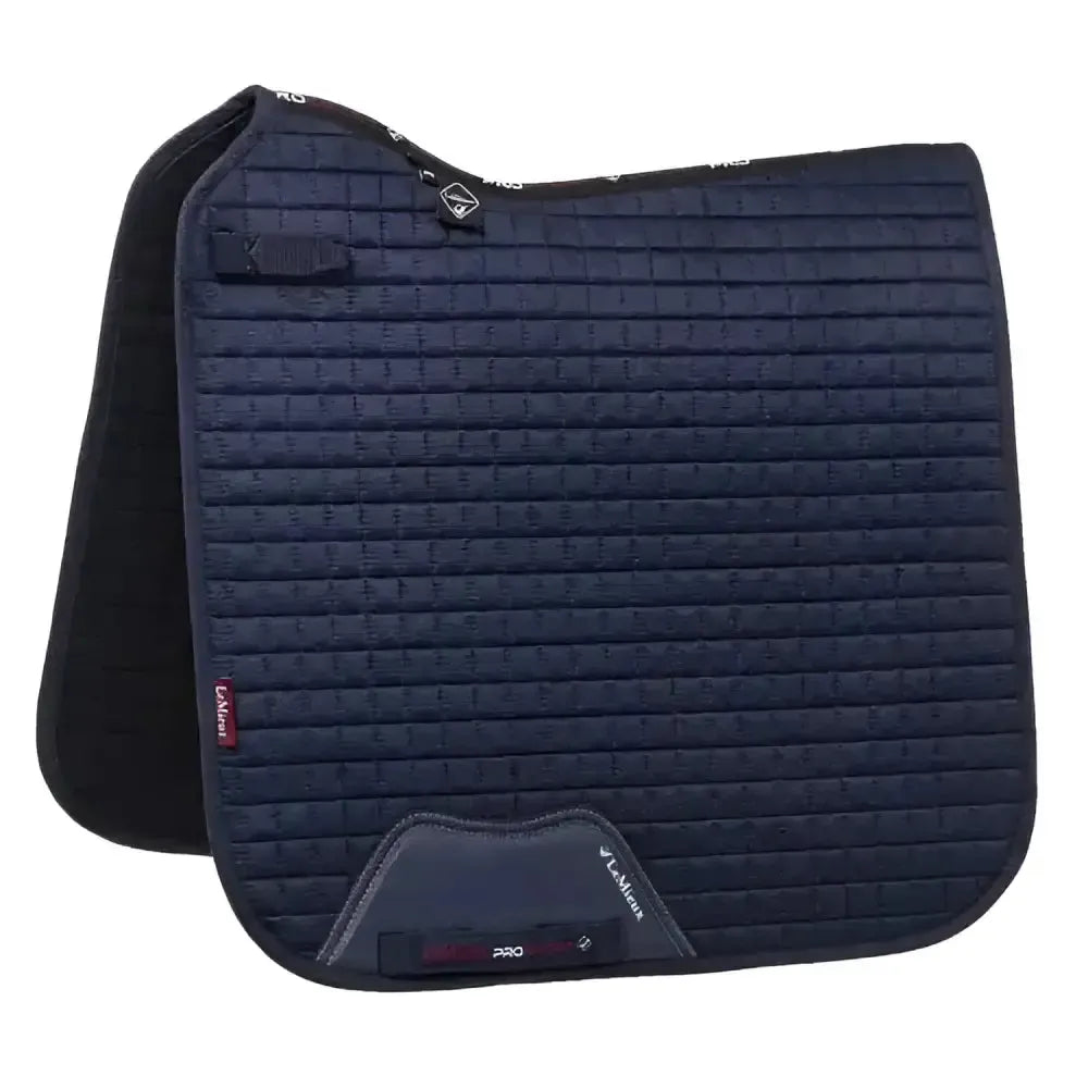 LeMieux Suede Dressage Square Navy Navy S/M Dressage Saddle Pads