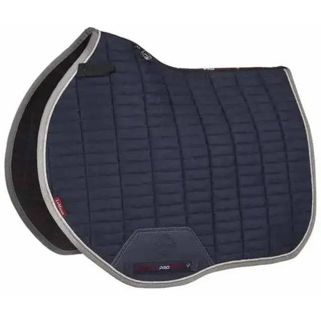 Lemieux Suede EuroJump Square Navy Navy Large Saddle Pads & Numnahs Barnstaple Equestrian Supplies