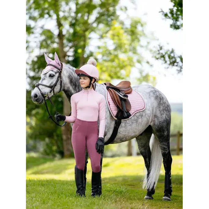 Lemieux Suede GP Square Blossom Blossom Small/Medium Saddle Pads