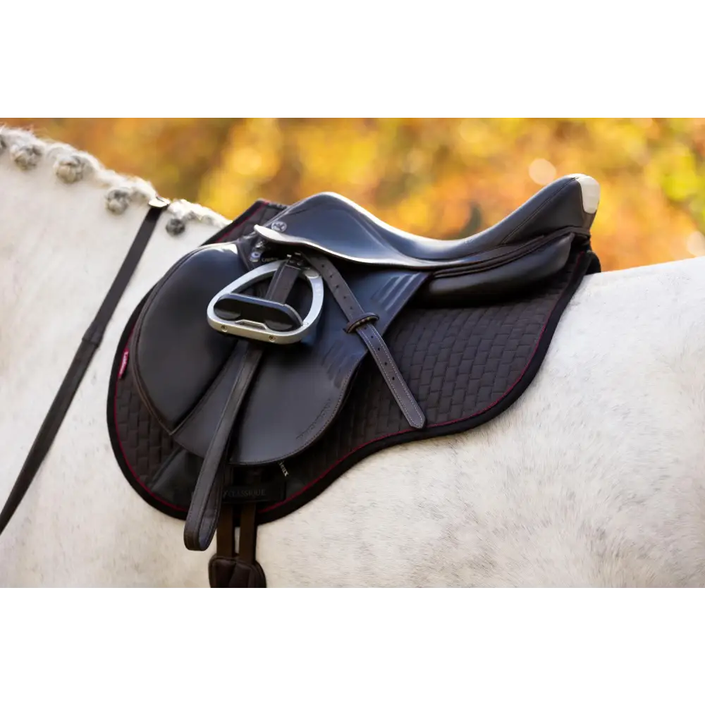 Lemieux Suede GP Square Cinder - Saddle Pads & Numnahs