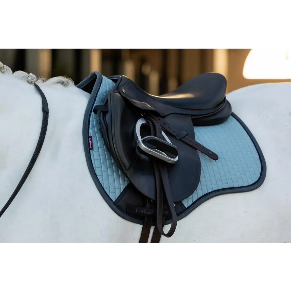 Lemieux Suede GP Square Glacier - Saddle Pads & Numnahs