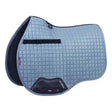 LeMieux Suede GP Square Ice Blue Iceblue S/M Saddle Pads & Numnahs Barnstaple Equestrian Supplies