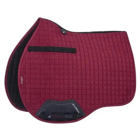 LeMieux Suede GP Square Mulberry Mulberry S/M Saddle Pads & Numnahs Barnstaple Equestrian Supplies