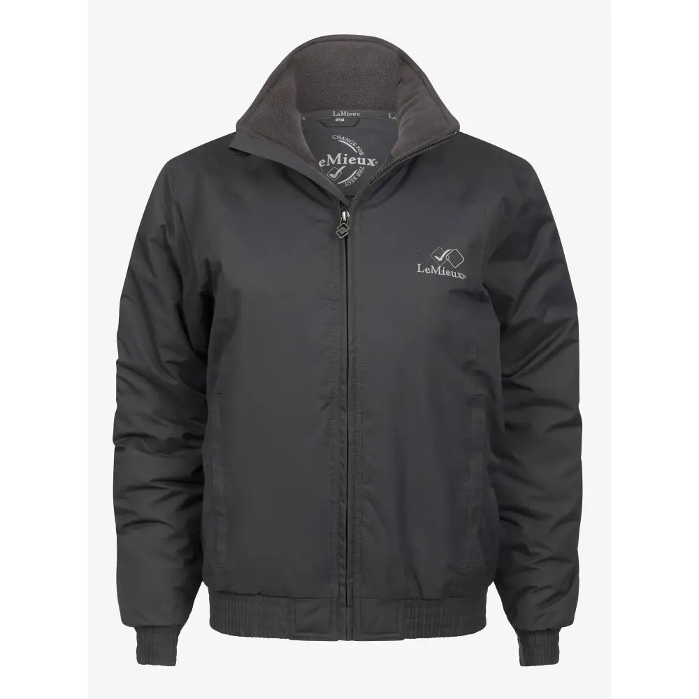 LeMieux Team Crew Jackets Grey X Large Outdoor Coats & Jackets Barnstaple Equestrian Supplies