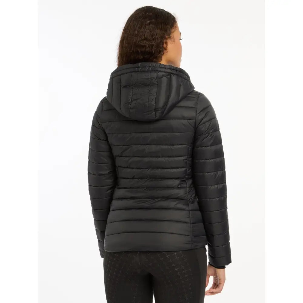 Lemieux Tilly Hooded Puffer Jacket Black UK 6 Black Coats & Jackets
