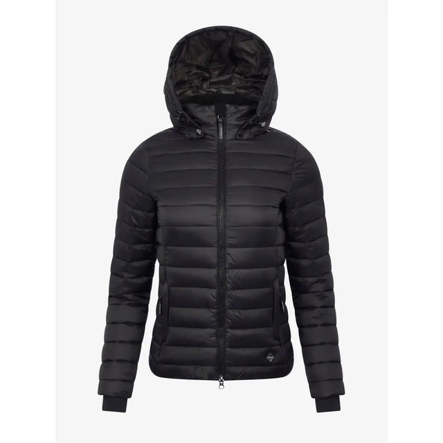 Lemieux Tilly Hooded Puffer Jacket Black UK 6 Black Coats & Jackets