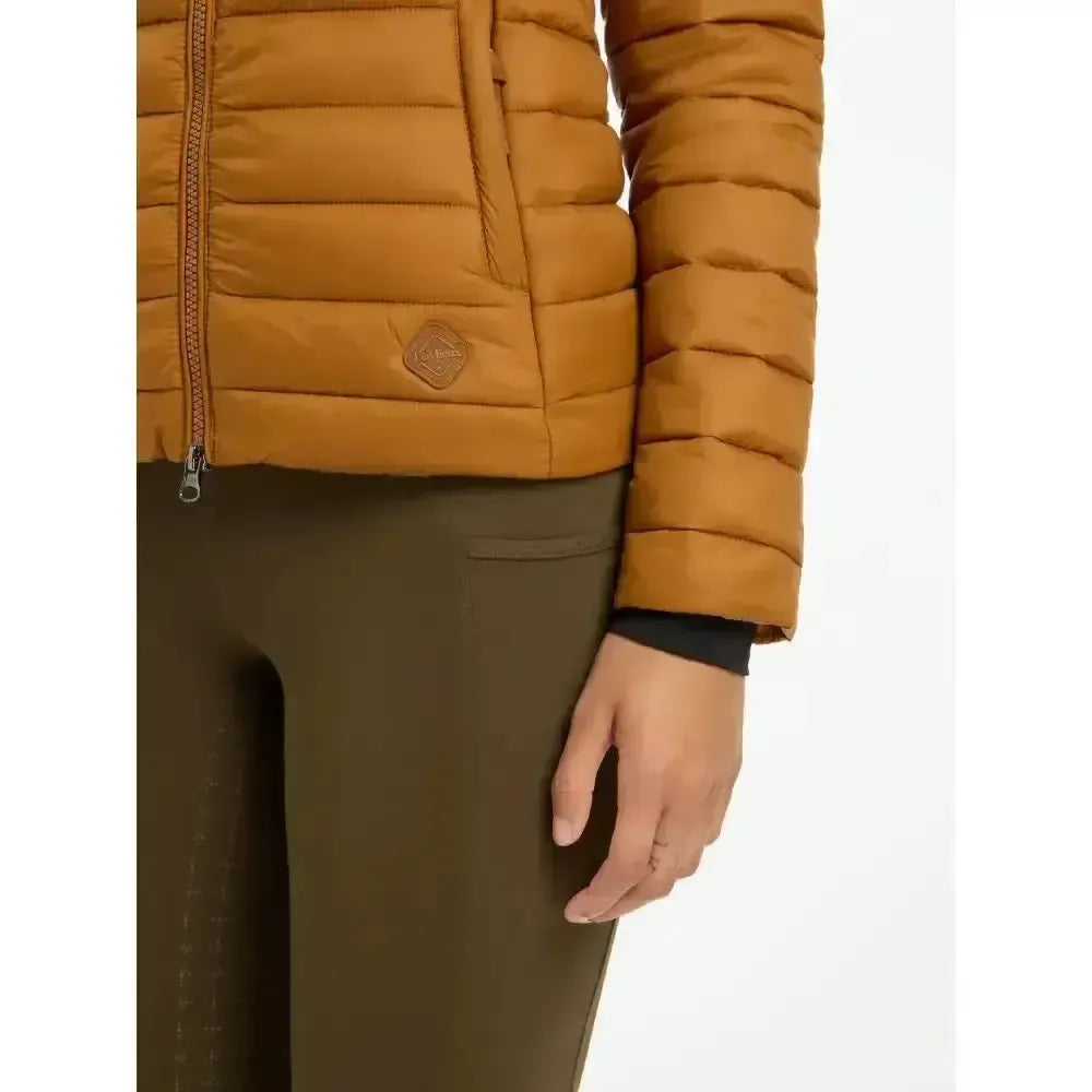 Lemieux Tilly Hooded Puffer Jacket Ginger UK 8 Ginger Coats & Jackets