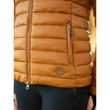 Lemieux Tilly Hooded Puffer Jacket Ginger UK 8 Ginger Coats & Jackets