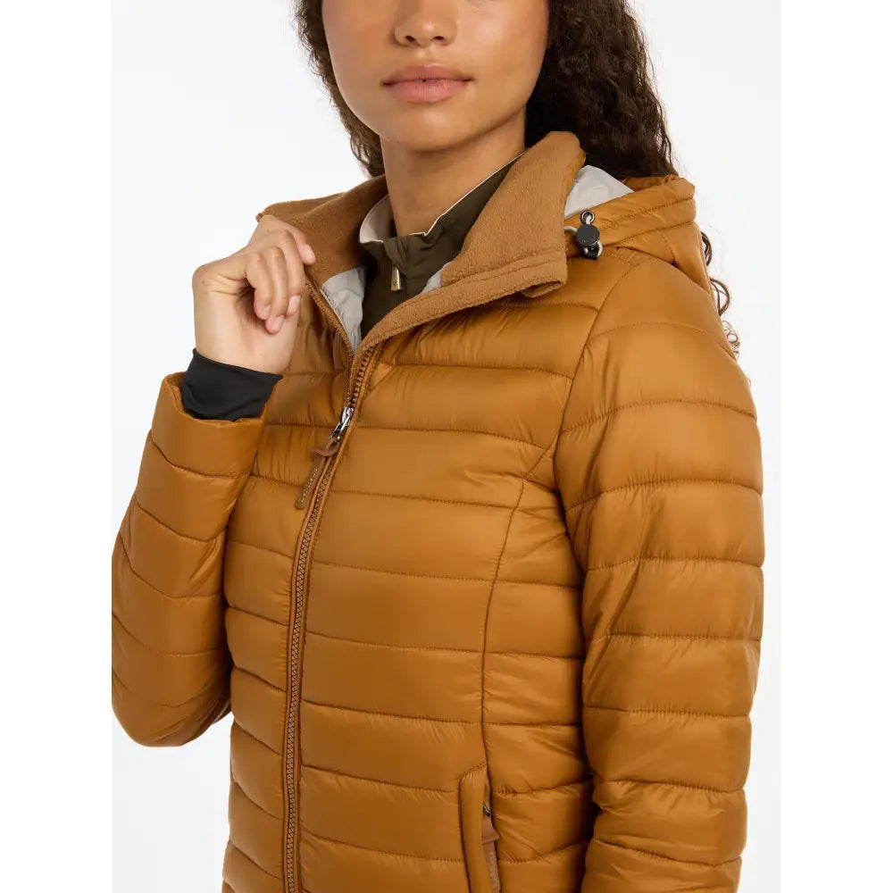 Lemieux Tilly Hooded Puffer Jacket Ginger - Coats & Jackets