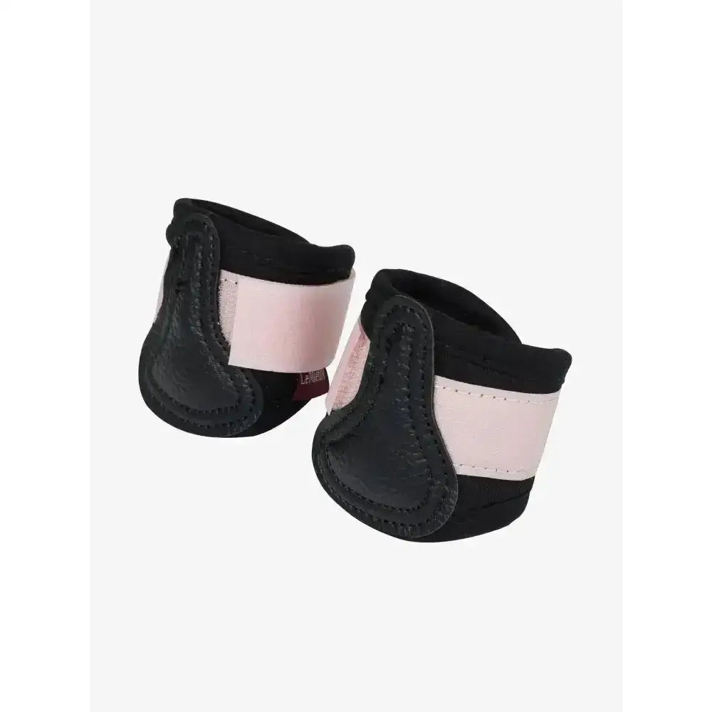 Lemieux toy pony boots pink quartz in black and pale pink with stitched detailing identical miniature versions