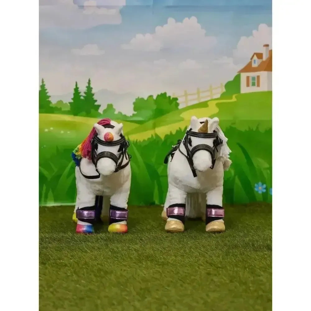 LeMieux Toy Pony Boots Pink Shimmer Toy Pony Accessories