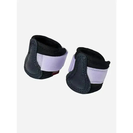 Black and white lemieux toy pony boots wisteria with padded interior for comfort and protection