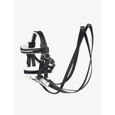 LeMieux Toy Pony Double Bridle Black Black Toy Pony Accessories
