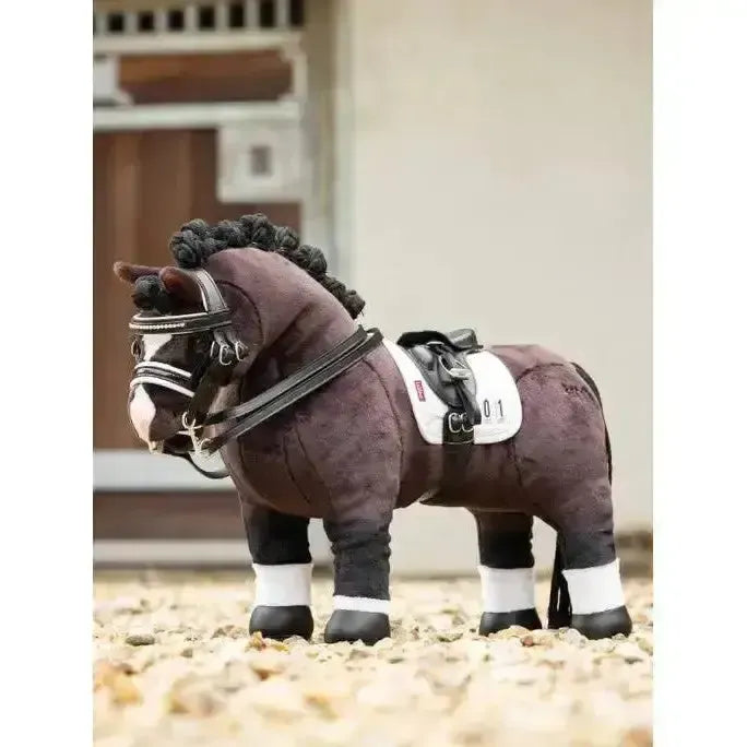 LeMieux Toy Pony Dressage Pad White White Toy Pony Accessories