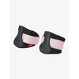 Black and pink lemieux toy pony grafter boots blossom with soft padded design for comfortable pony protection