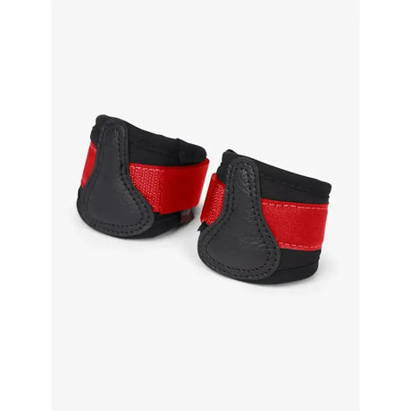 Black and red lemieux toy pony grafter boots chilli with padded design for hoof protection and comfort