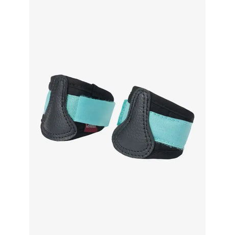 Black and teal lemieux toy pony grafter boots lagoon with padded design for comfortable pony hoof protection