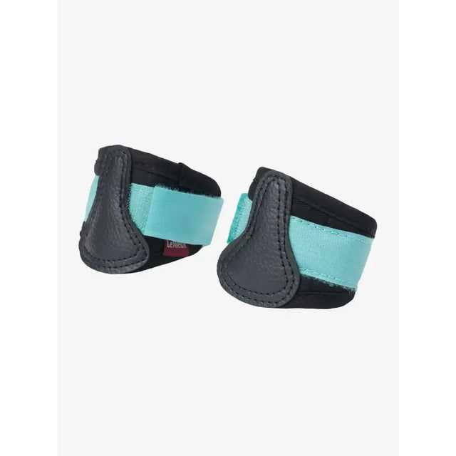 Black and teal lemieux toy pony grafter boots lagoon with padded design for comfortable pony hoof protection