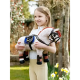 Lemieux Toy Pony Jump Saddle & Stud Girth Brown One Size Brown Toy Pony Accessories