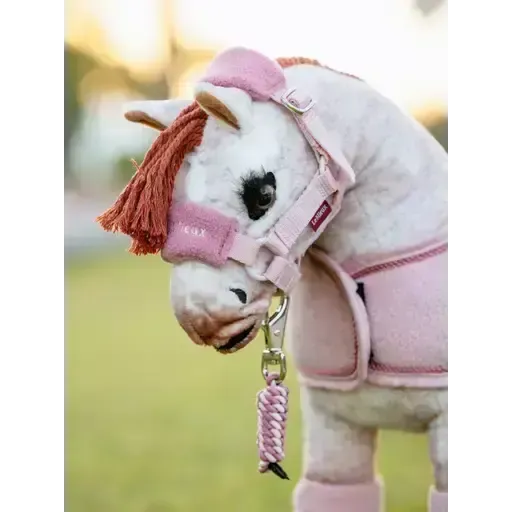 Lemieux Toy Pony Vogue Headcollar & Leadrope Blossom One Size Blossom Toy Pony Accessories