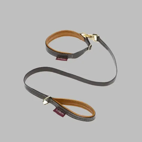 Lemieux Toy Puppy Collar & Lead Ginger/Brown One Size Ginger Toy Puppy