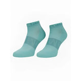 Light blue lemieux trainer socks ankle socks with subtle pattern and embroidered brand name pack rosewood dusk aqua