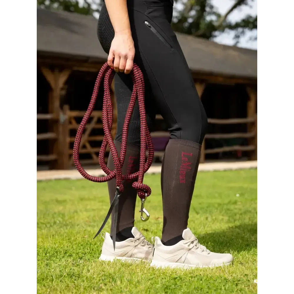 Lemieux Training Leadrope Ember / Black Lead Ropes