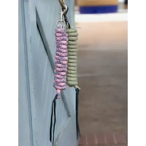 Lemieux Training Leadrope Juniper/Lilac/Peach Juniper/Lilac/Peach One Size Lead Ropes