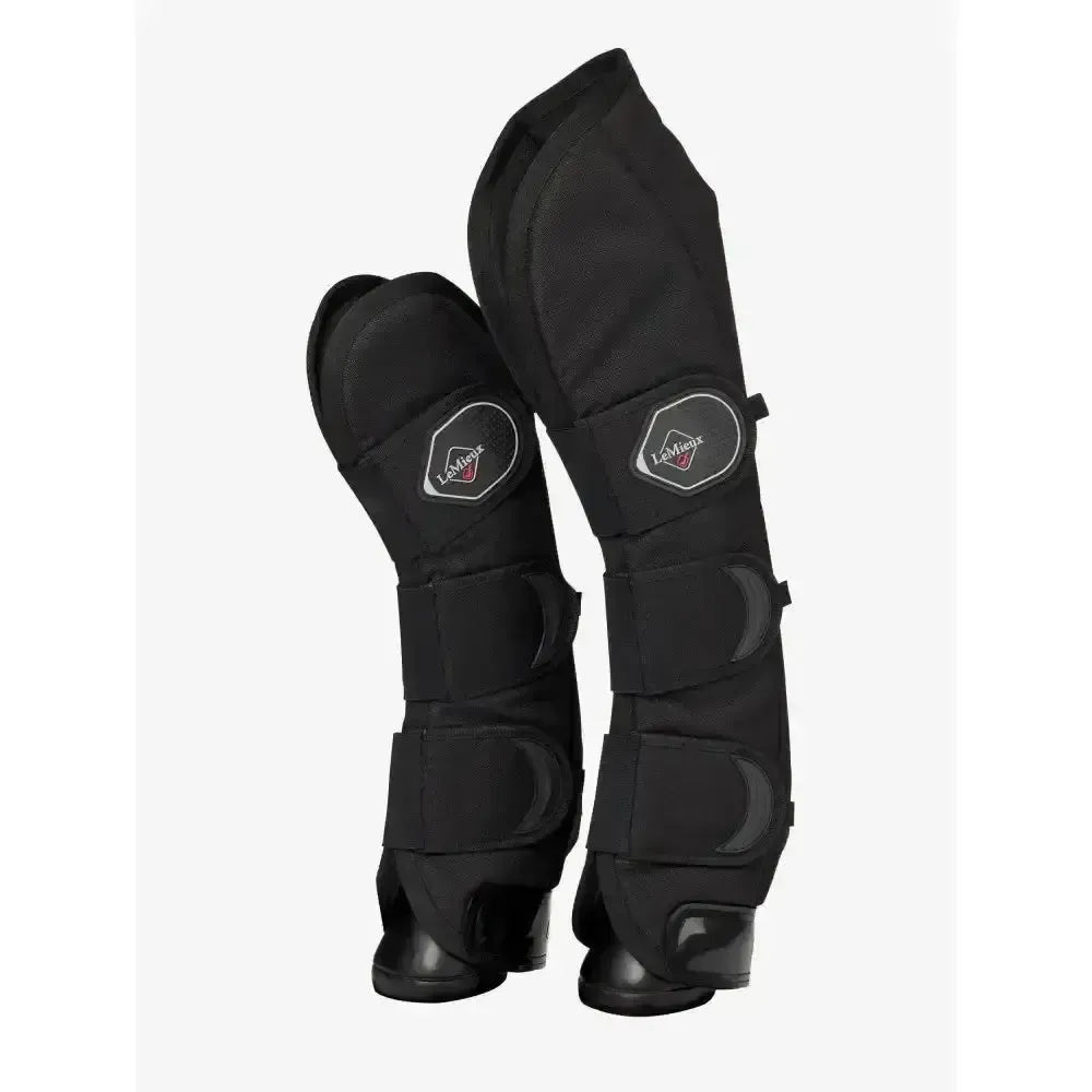 LeMieux Travel Boots Black Cob Horse Travel Boots