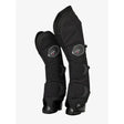 Black LeMieux travel boots with adjustable straps made from strong ballistic nylon for lightweight breathable support