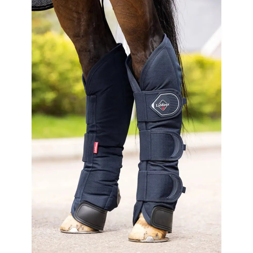 LeMieux Travel Boots Navy Cob Horse Travel Boots