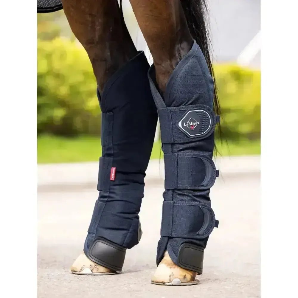 LeMieux Travel Boots Navy Cob Horse Travel Boots