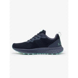 Black and gray lemieux trax-lite trainer dusk with textured knit upper teal sole accent perfect for equestrian use horses