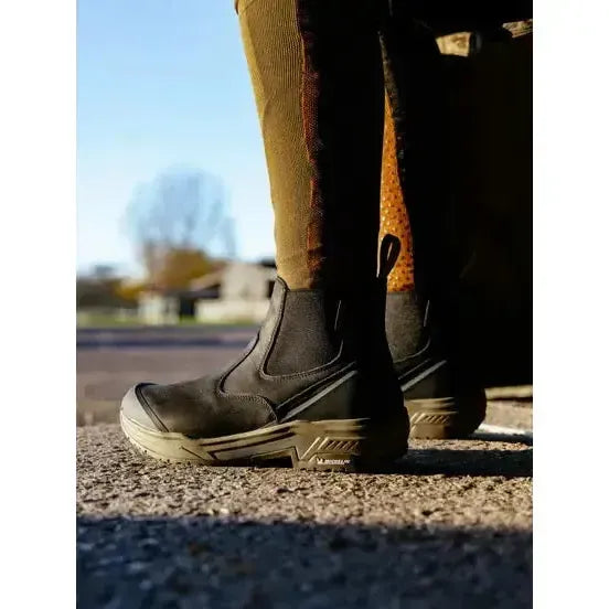 Lemieux Trax Waterproof Chelsea Boots Black UK 3 Black Short Yard Boots