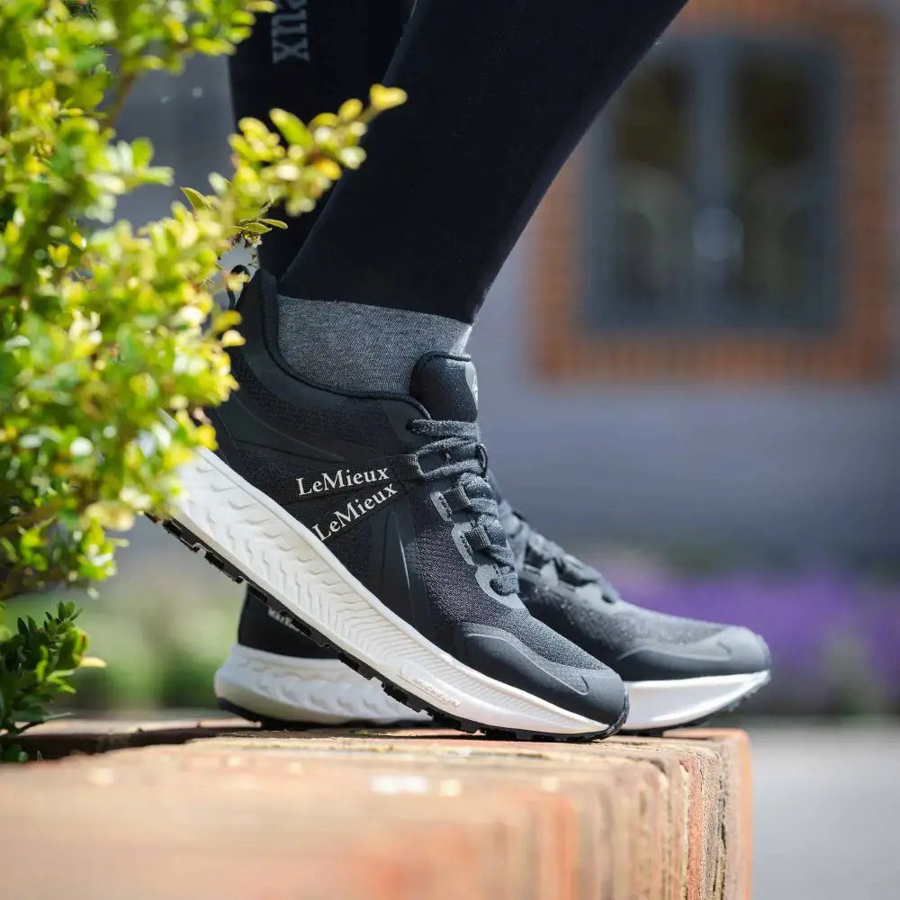 LeMieux Trax Waterproof Trainer Black 4 Footwear